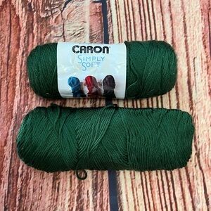Caron Simply Soft Yarn in Green